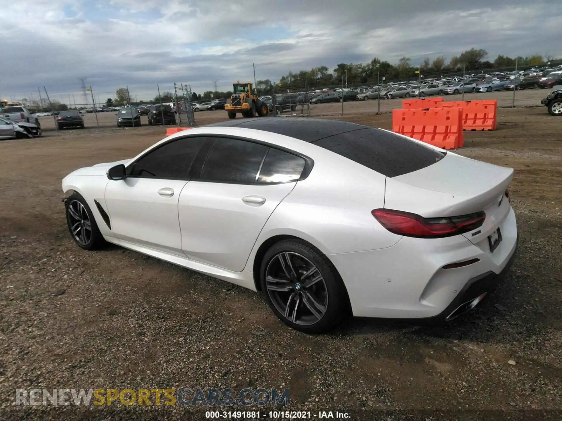 3 Photograph of a damaged car WBAGV8C08LCE05178 BMW 8 SERIES 2020