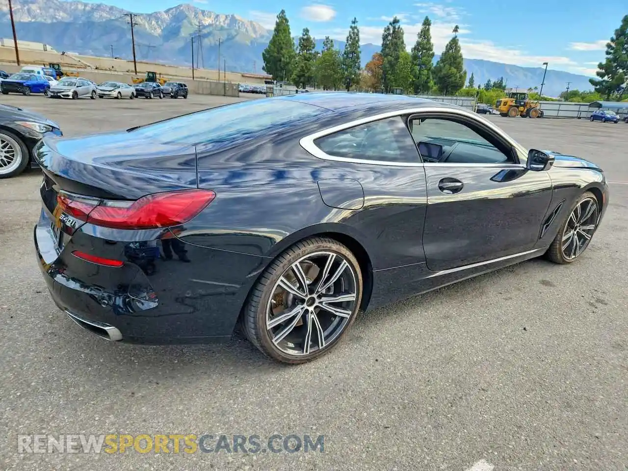 3 fotografías del automóvil dañado WBAAE2C07MCF46554 BMW 8 SERIES 2021