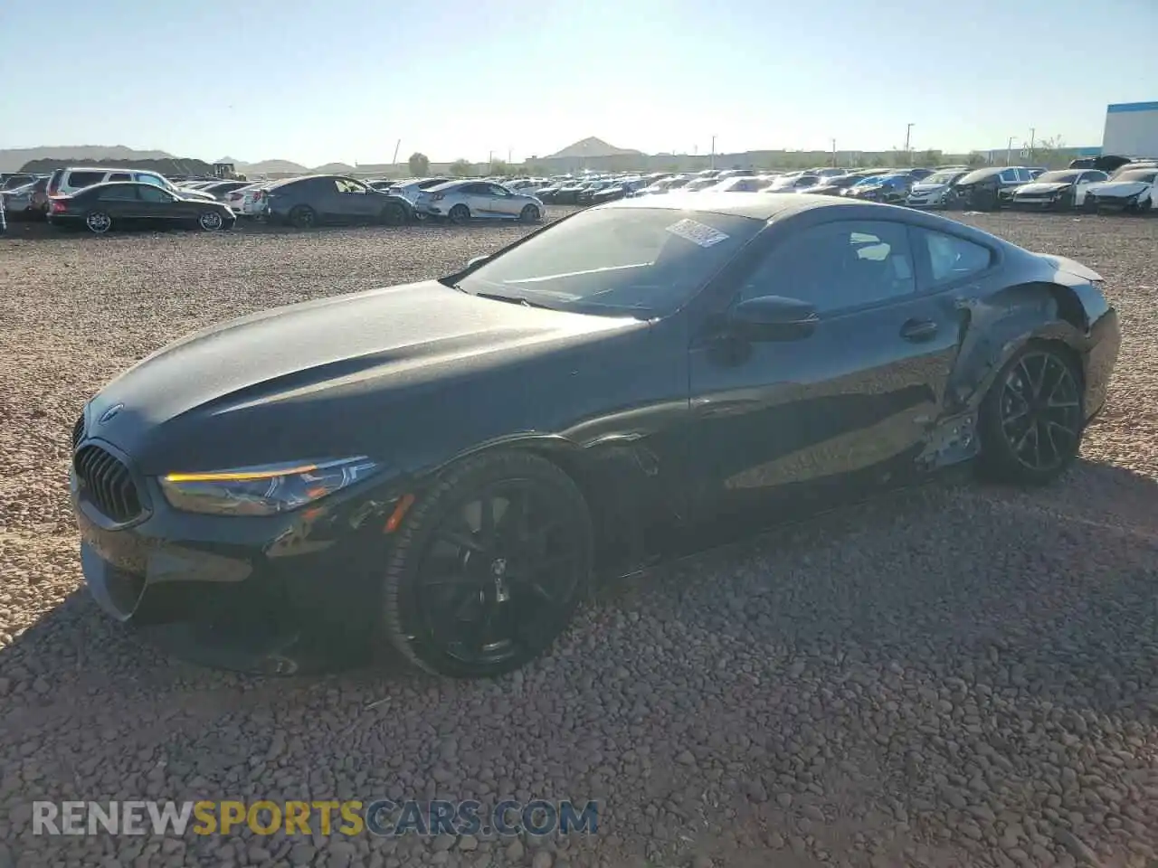 1 Photograph of a damaged car WBAAE2C09MCF72461 BMW 8 SERIES 2021