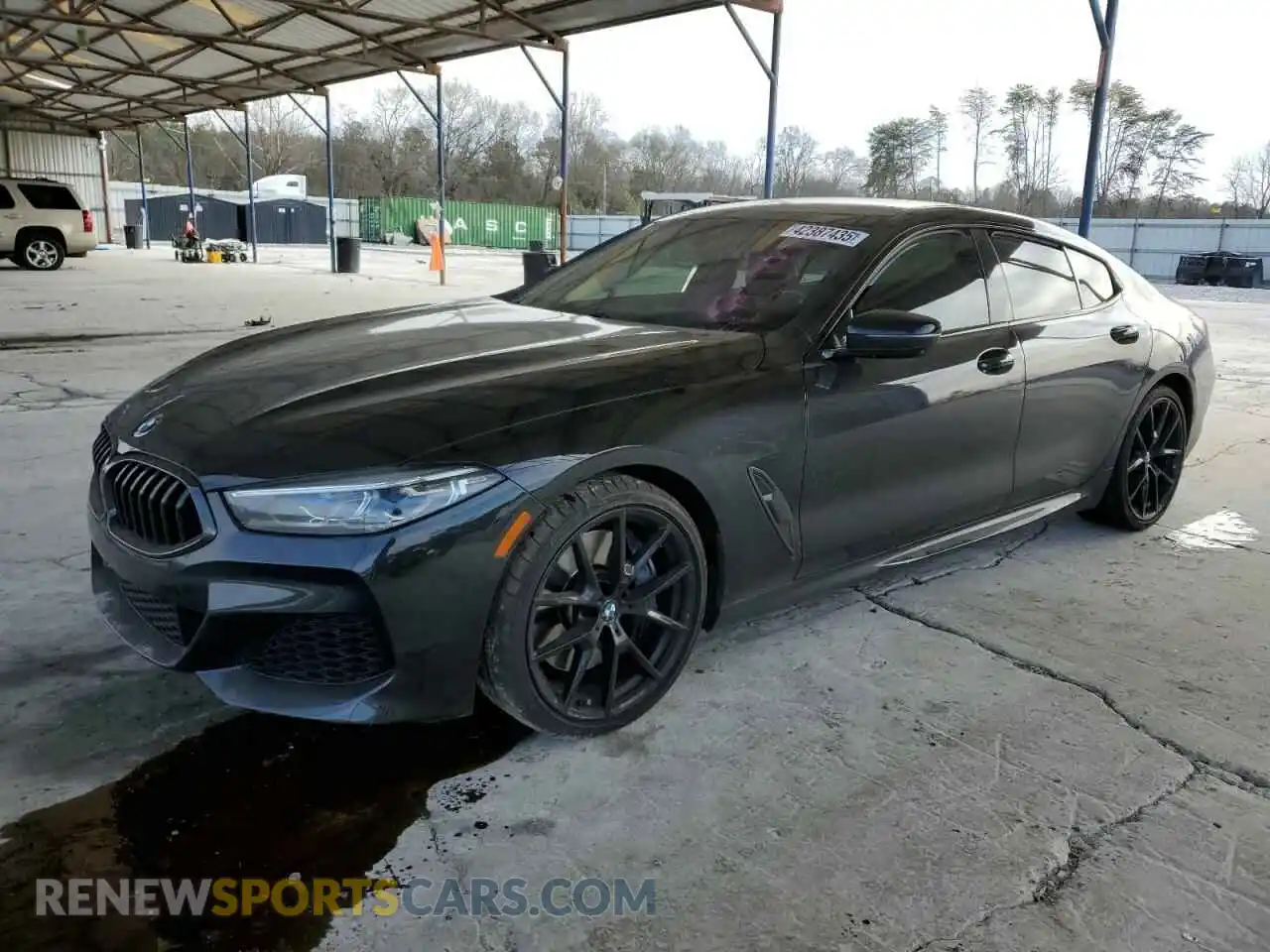1 Photograph of a damaged car WBAGV2C08MCG13060 BMW 8 SERIES 2021