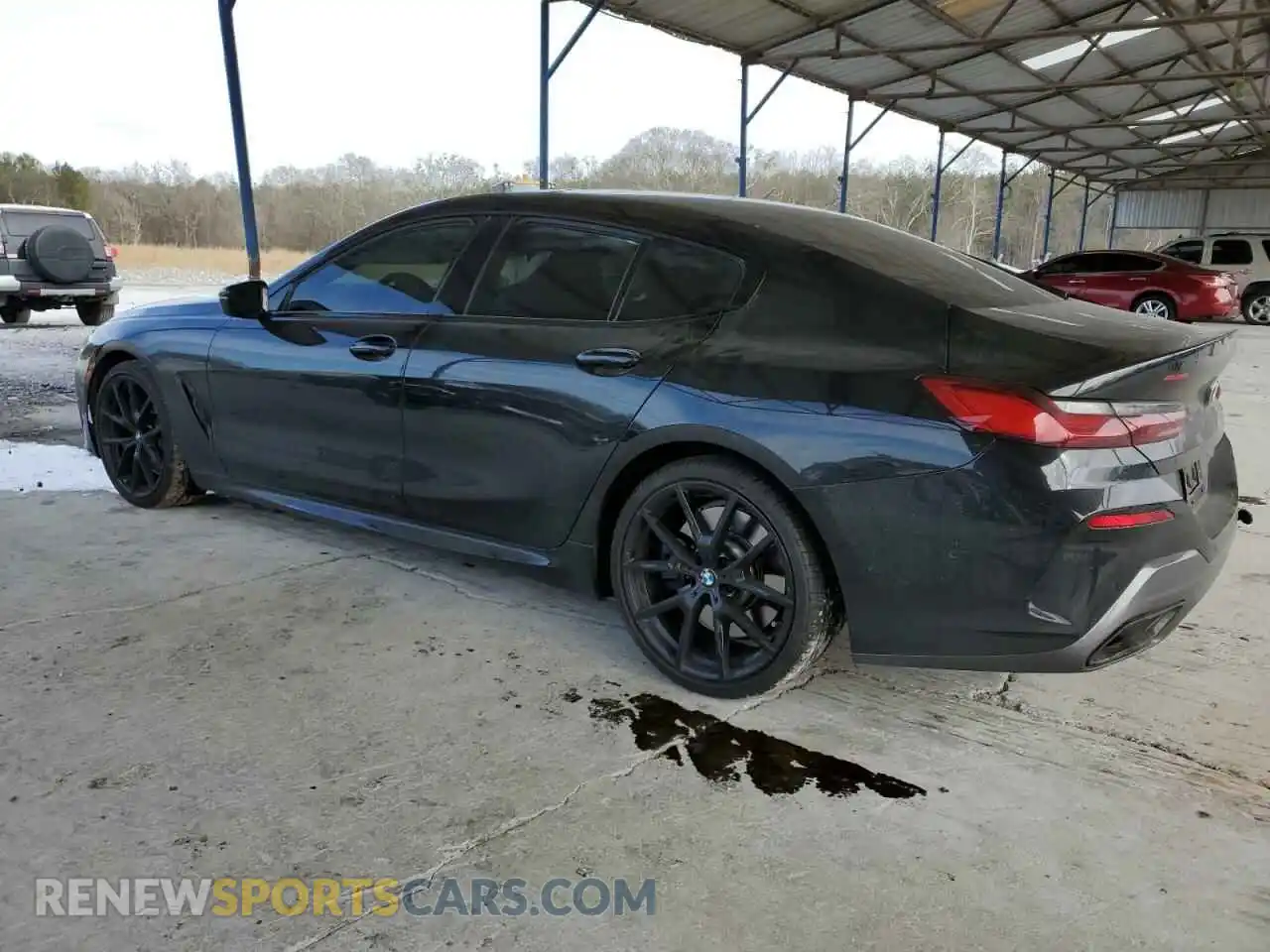 2 Photograph of a damaged car WBAGV2C08MCG13060 BMW 8 SERIES 2021