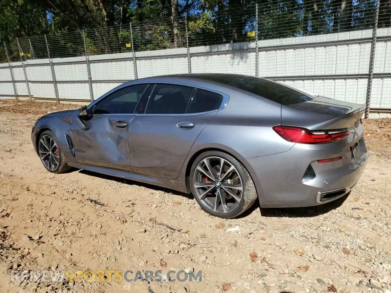 2 Photograph of a damaged car WBAGV2C0XMCF08892 BMW 8 SERIES 2021