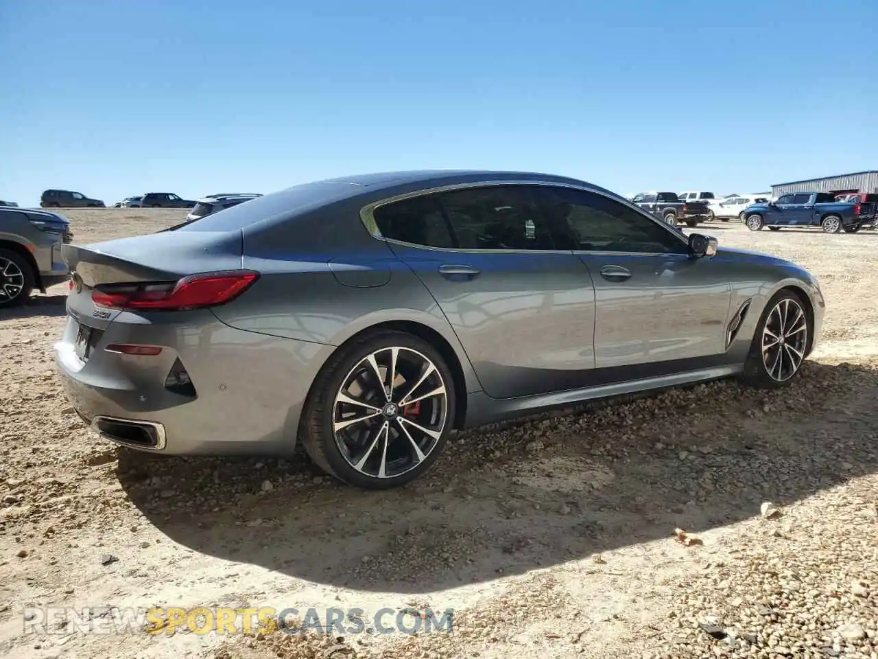 3 Photograph of a damaged car WBAGV2C0XMCF08892 BMW 8 SERIES 2021