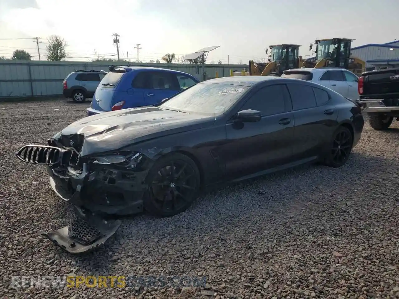 1 Photograph of a damaged car WBAGV2C0XMCG10936 BMW 8 SERIES 2021