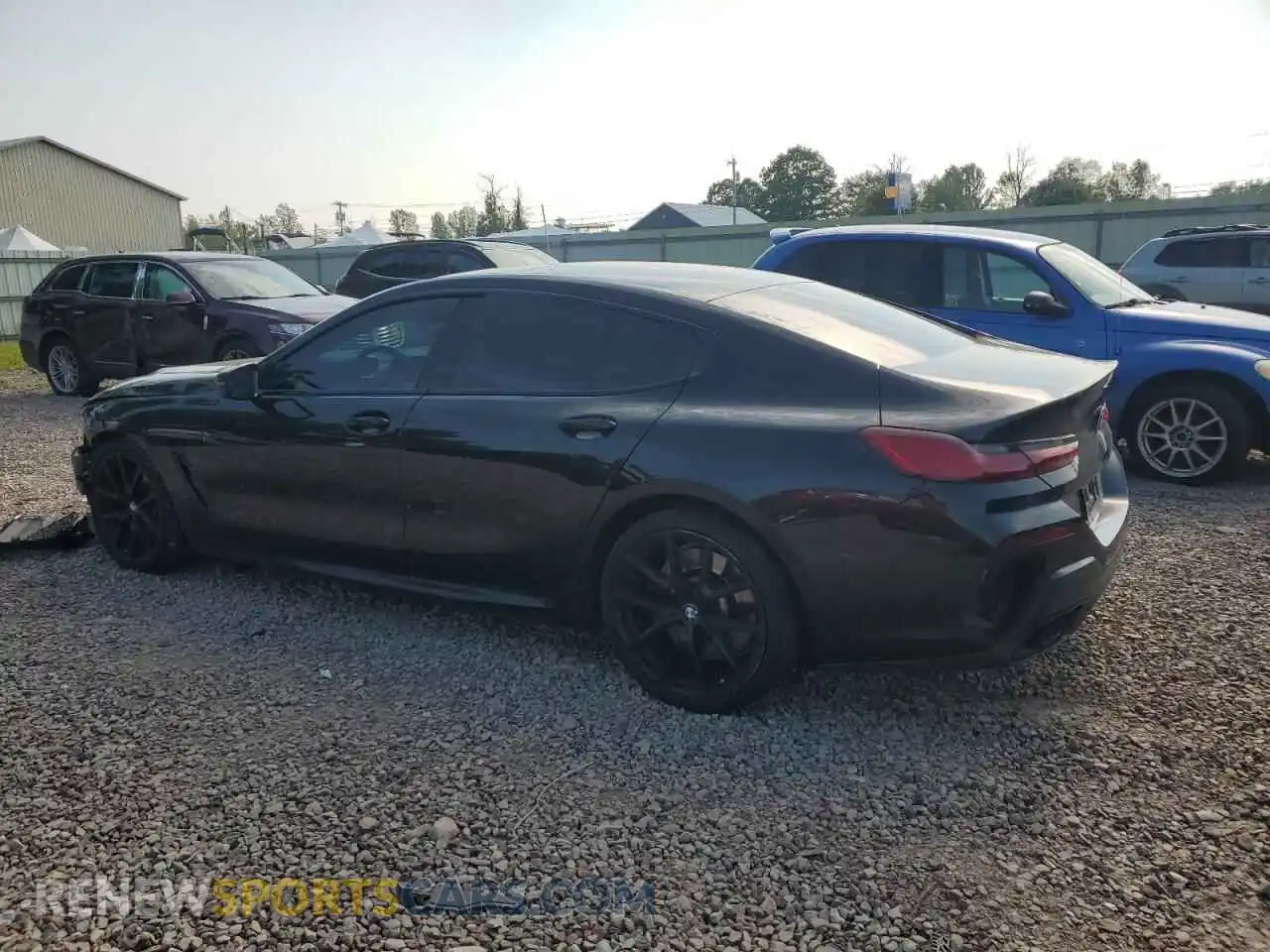 2 Photograph of a damaged car WBAGV2C0XMCG10936 BMW 8 SERIES 2021
