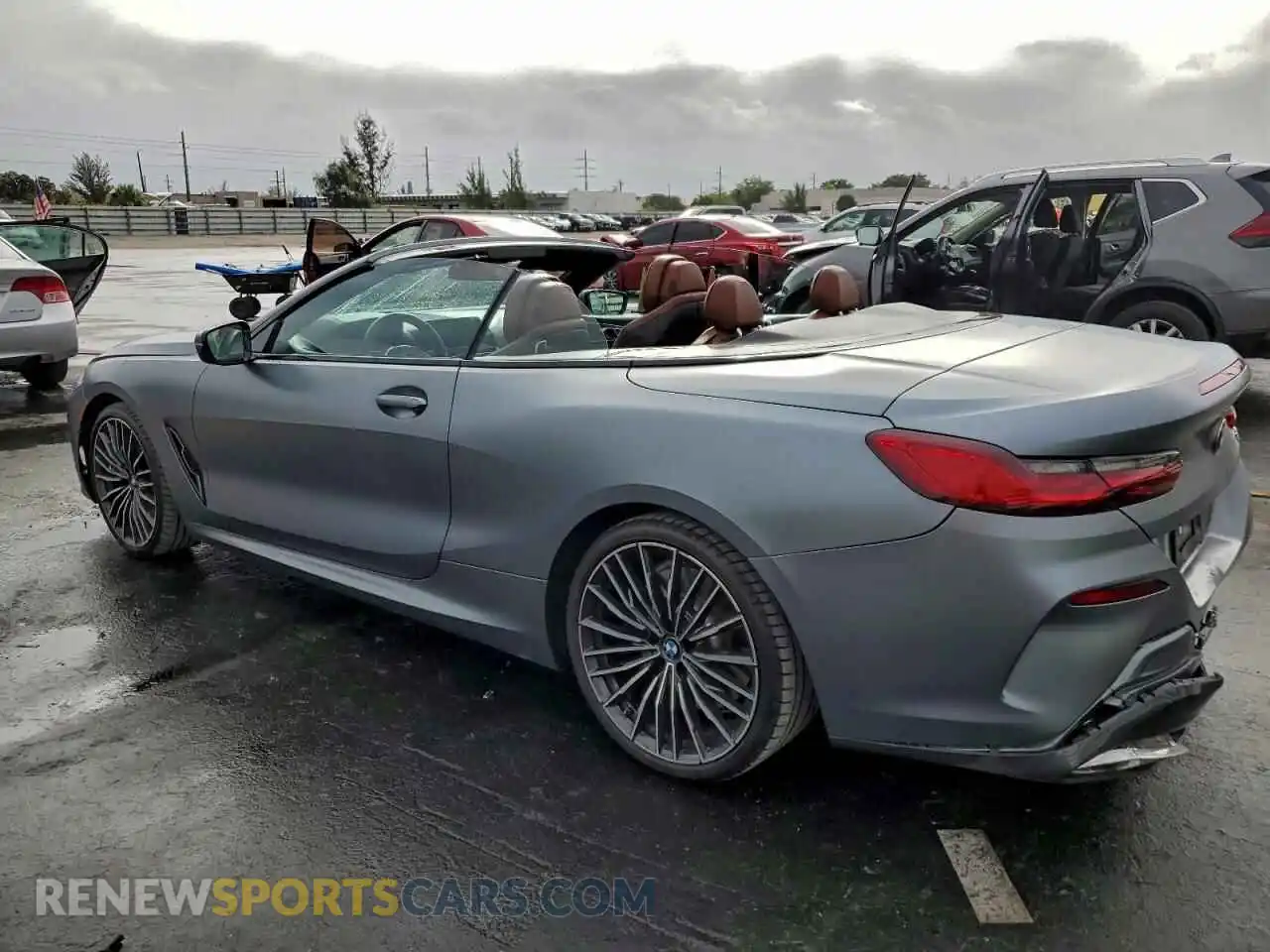 2 Photograph of a damaged car WBADZ2C02NCJ85394 BMW 8 SERIES 2022