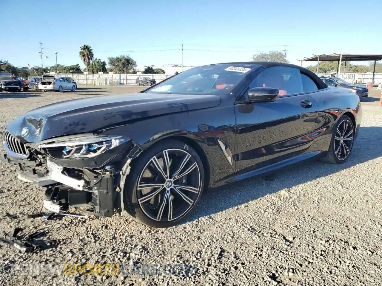 1 Photograph of a damaged car WBADZ2C09NCK14678 BMW 8 SERIES 2022