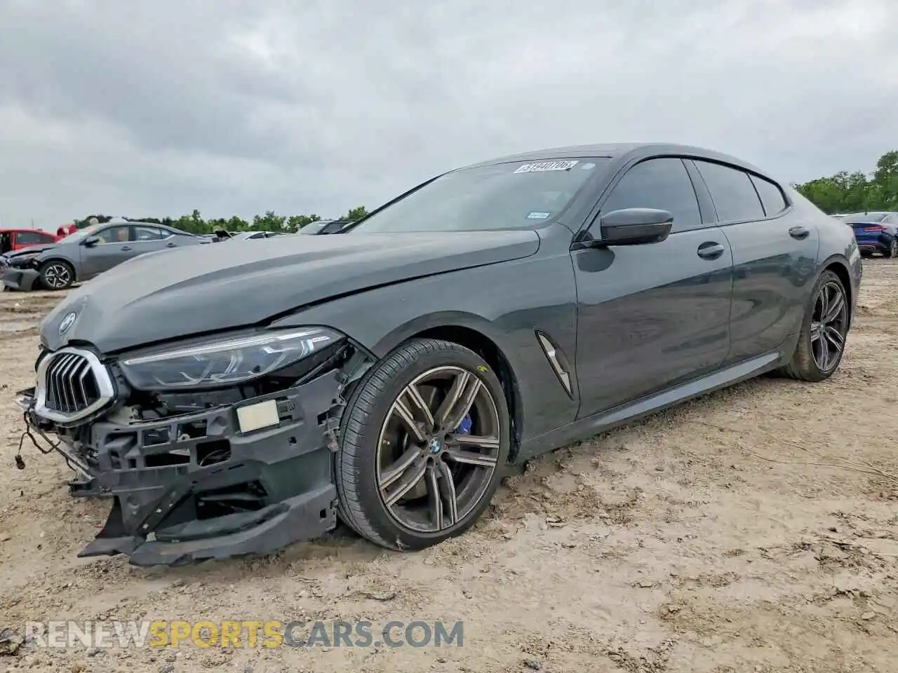 1 Photograph of a damaged car WBAGV2C00NCJ99156 BMW 8 SERIES 2022