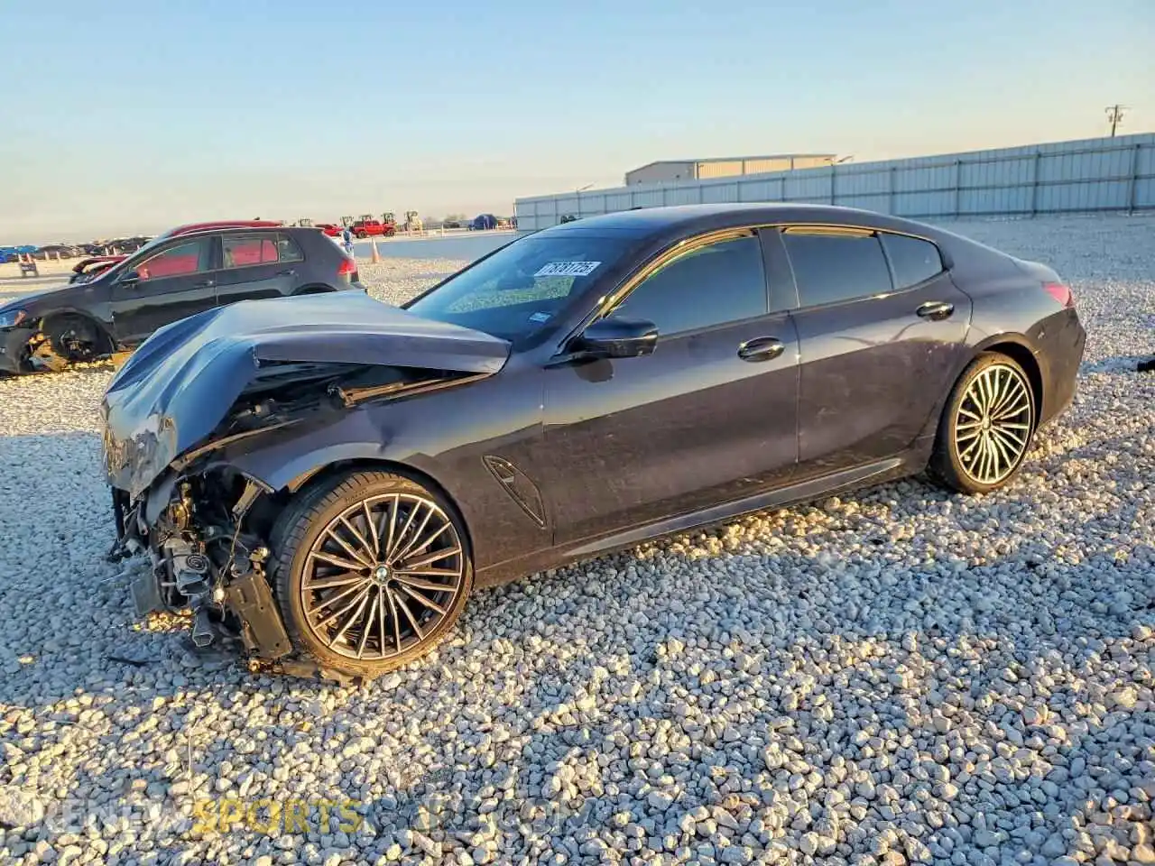 1 Photograph of a damaged car WBAGV2C03NCH21698 BMW 8 SERIES 2022