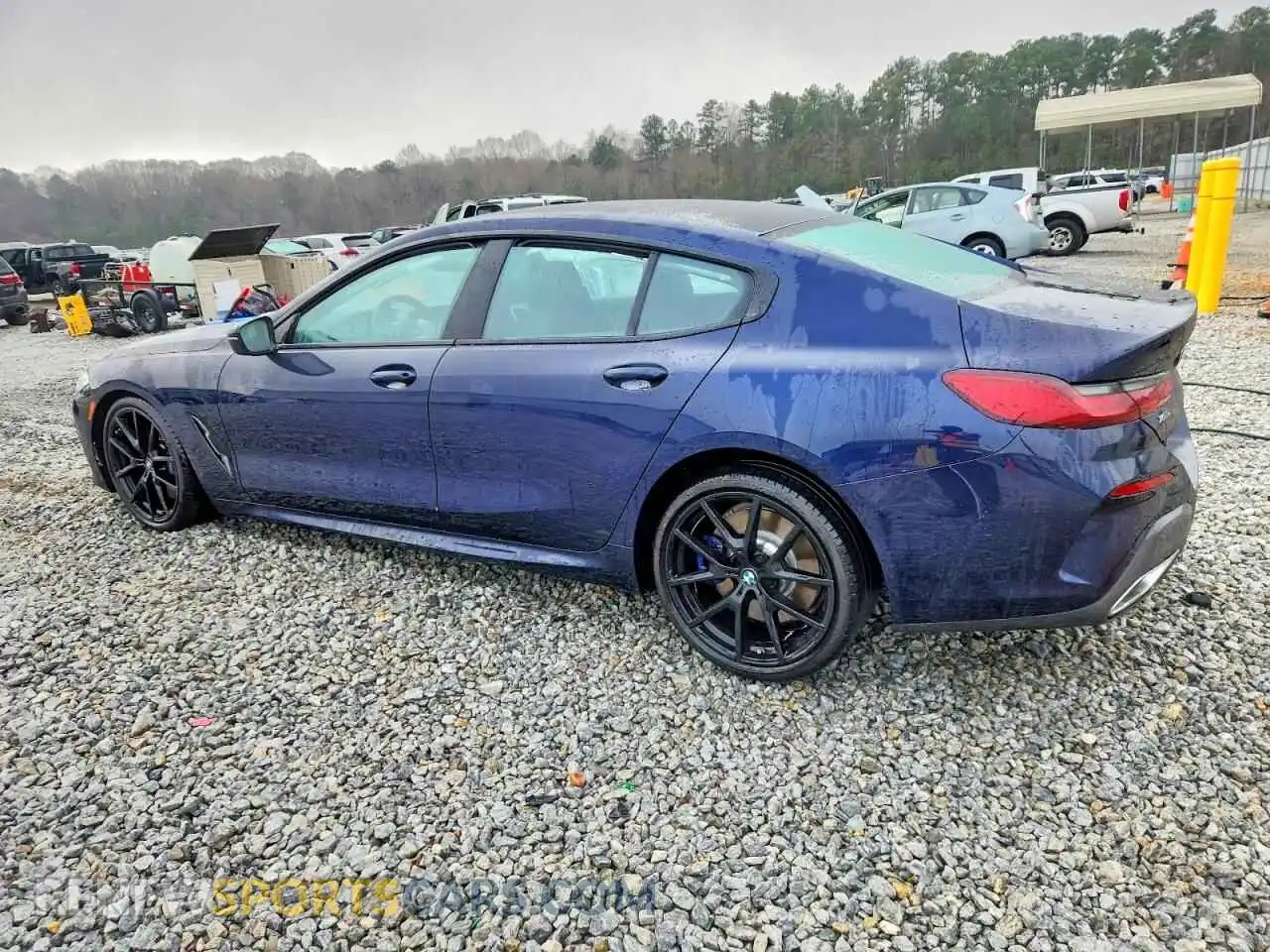 2 Photograph of a damaged car WBAGV4C02NCJ42825 BMW 8 SERIES 2022