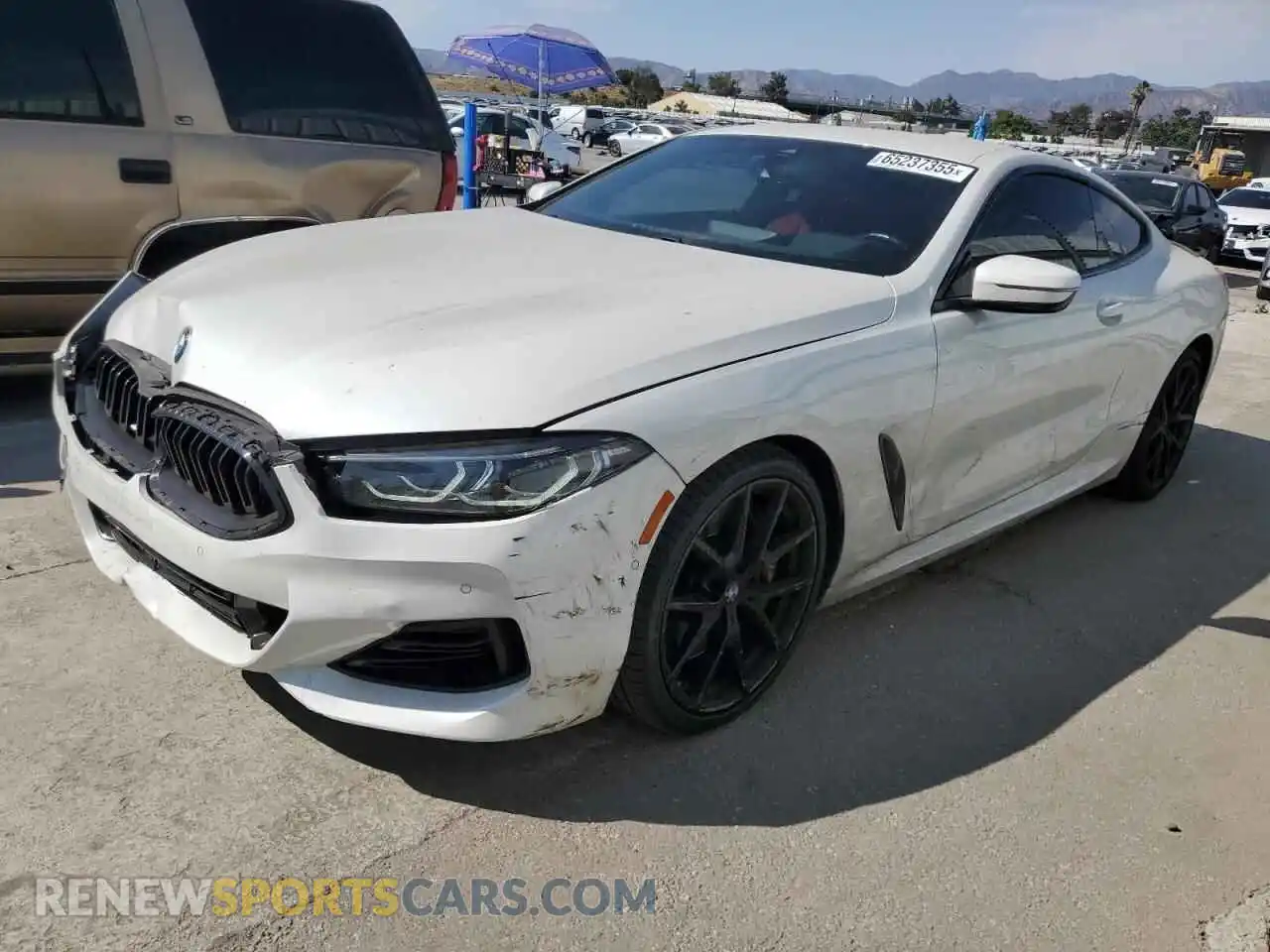 1 Photograph of a damaged car WBAAE2C09PCM65864 BMW 8 SERIES 2023