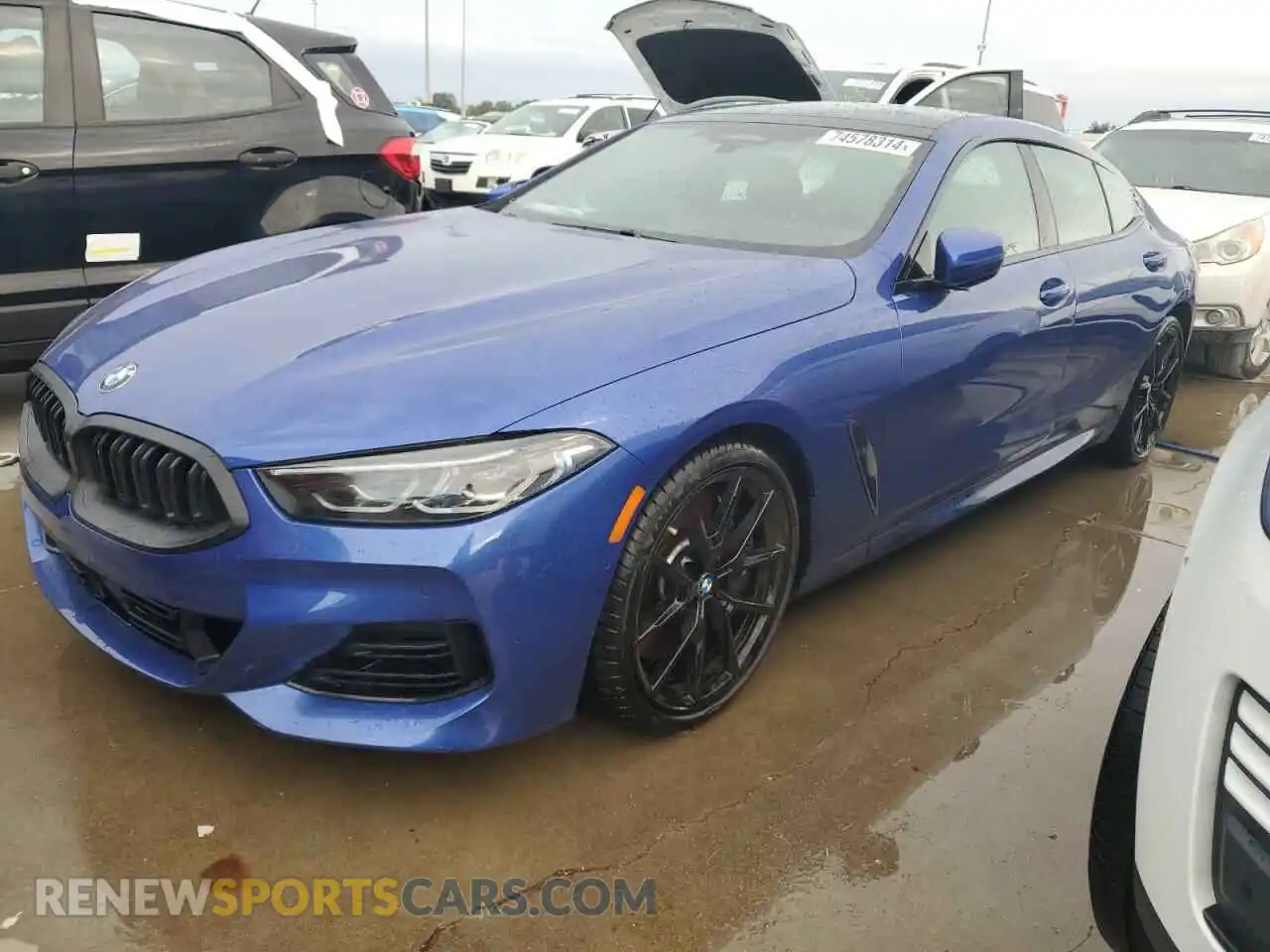 1 Photograph of a damaged car WBAGV2C01PCK32930 BMW 8 SERIES 2023