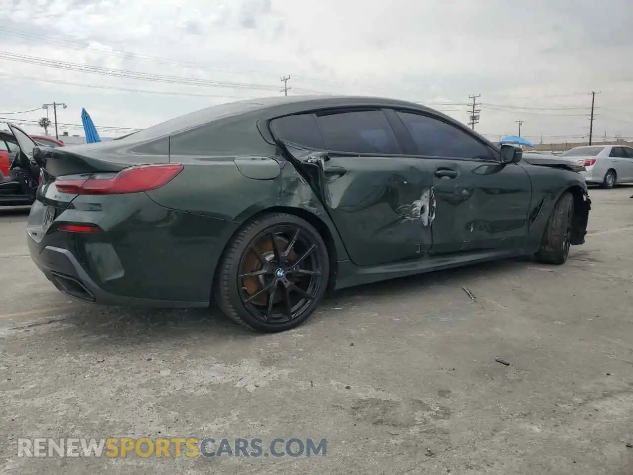 3 Photograph of a damaged car WBAGV2C01PCL77966 BMW 8 SERIES 2023