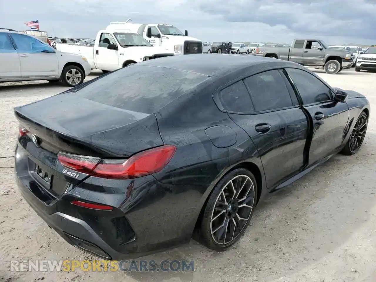 3 fotografías del automóvil dañado WBAGV2C09PCN00848 BMW 8 SERIES 2023