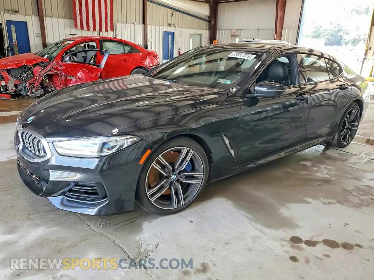 1 Photograph of a damaged car WBAGV4C04PCM79712 BMW 8 SERIES 2023