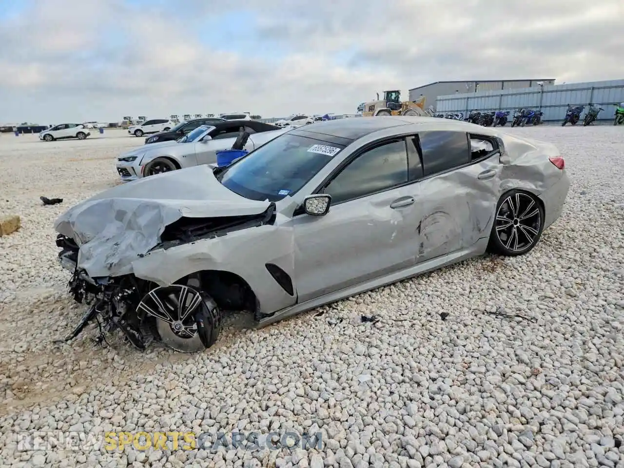 1 Photograph of a damaged car WBAGV4C06PCK78703 BMW 8 SERIES 2023