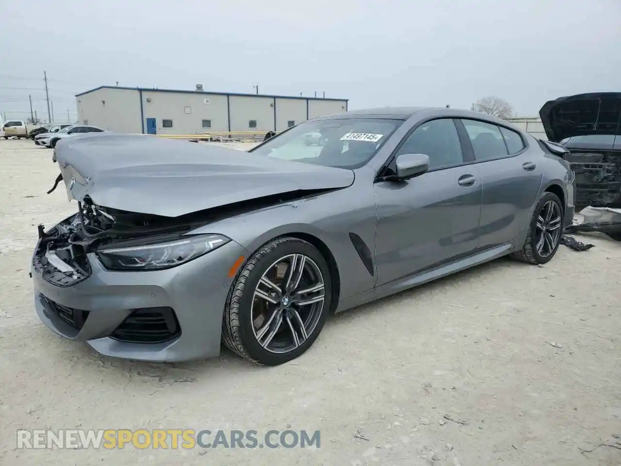 1 Photograph of a damaged car WBAGV4C09RCP54722 BMW 8 SERIES 2024