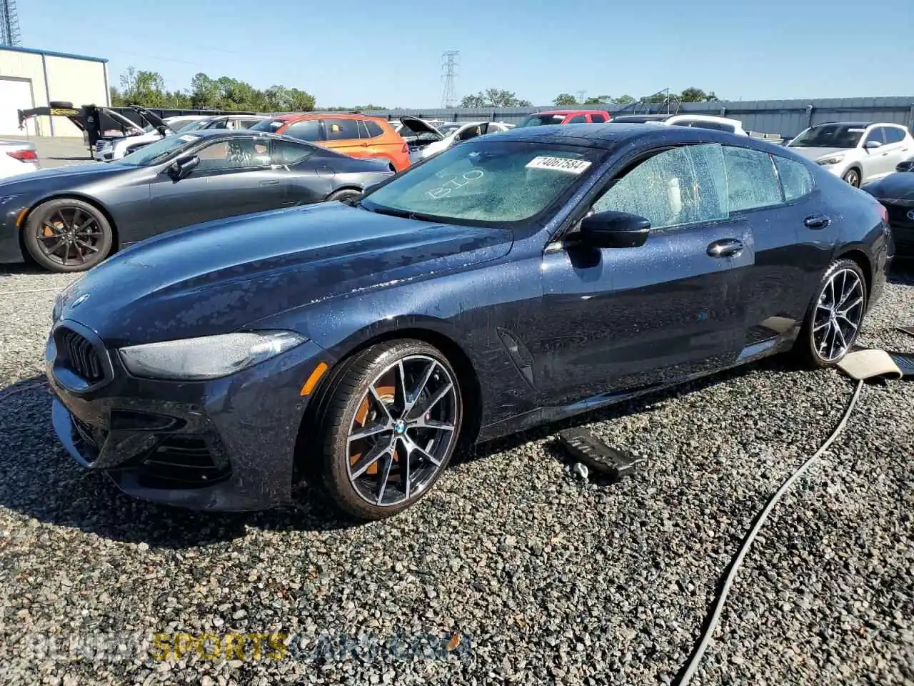 1 Photograph of a damaged car WBAGV2C00SCS41384 BMW 8 SERIES 2025