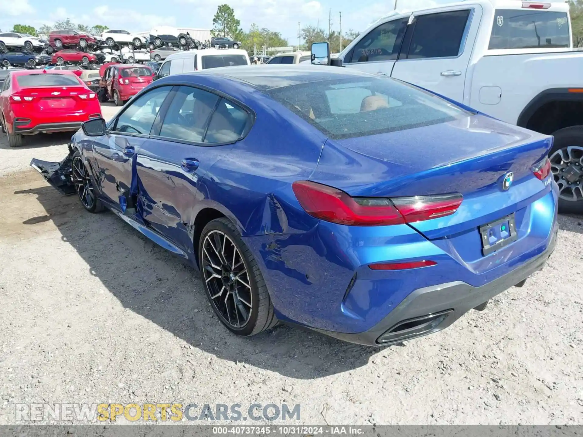 3 Photograph of a damaged car WBAGV2C0XPCL70367 BMW 840 GRAN COUPE 2023