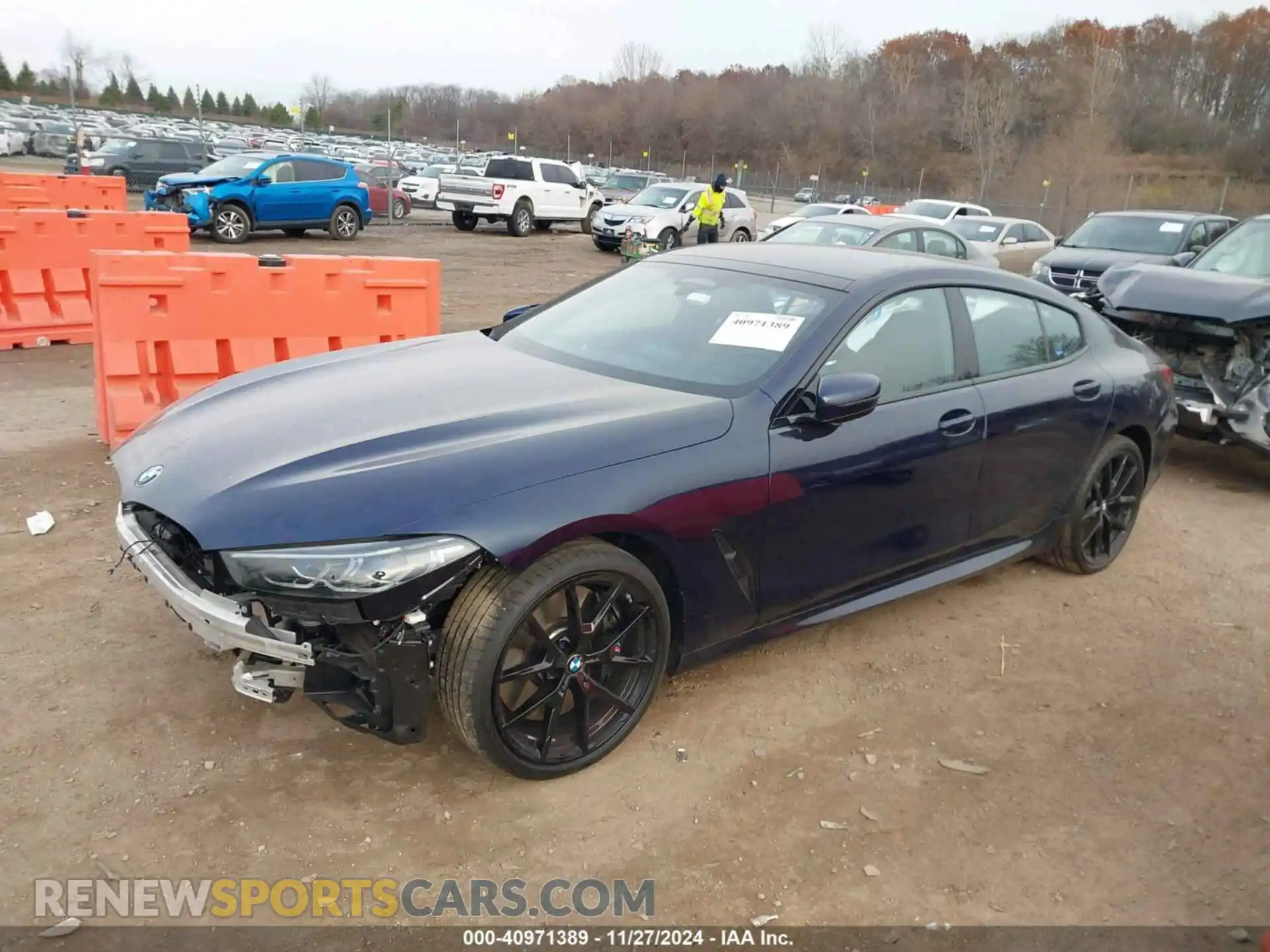 2 Photograph of a damaged car WBAGV4C03PCM35085 BMW 840 GRAN COUPE 2023