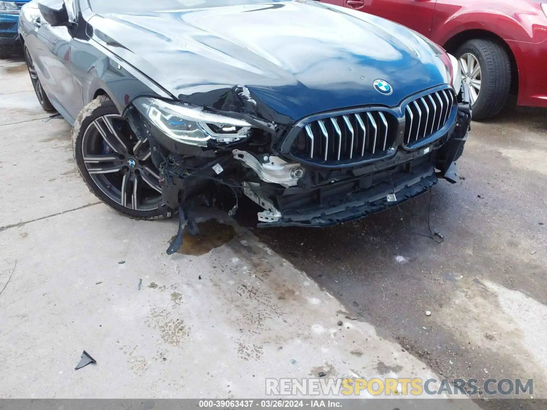 6 Photograph of a damaged car WBAAE4C00LCE08946 BMW 840I 2020