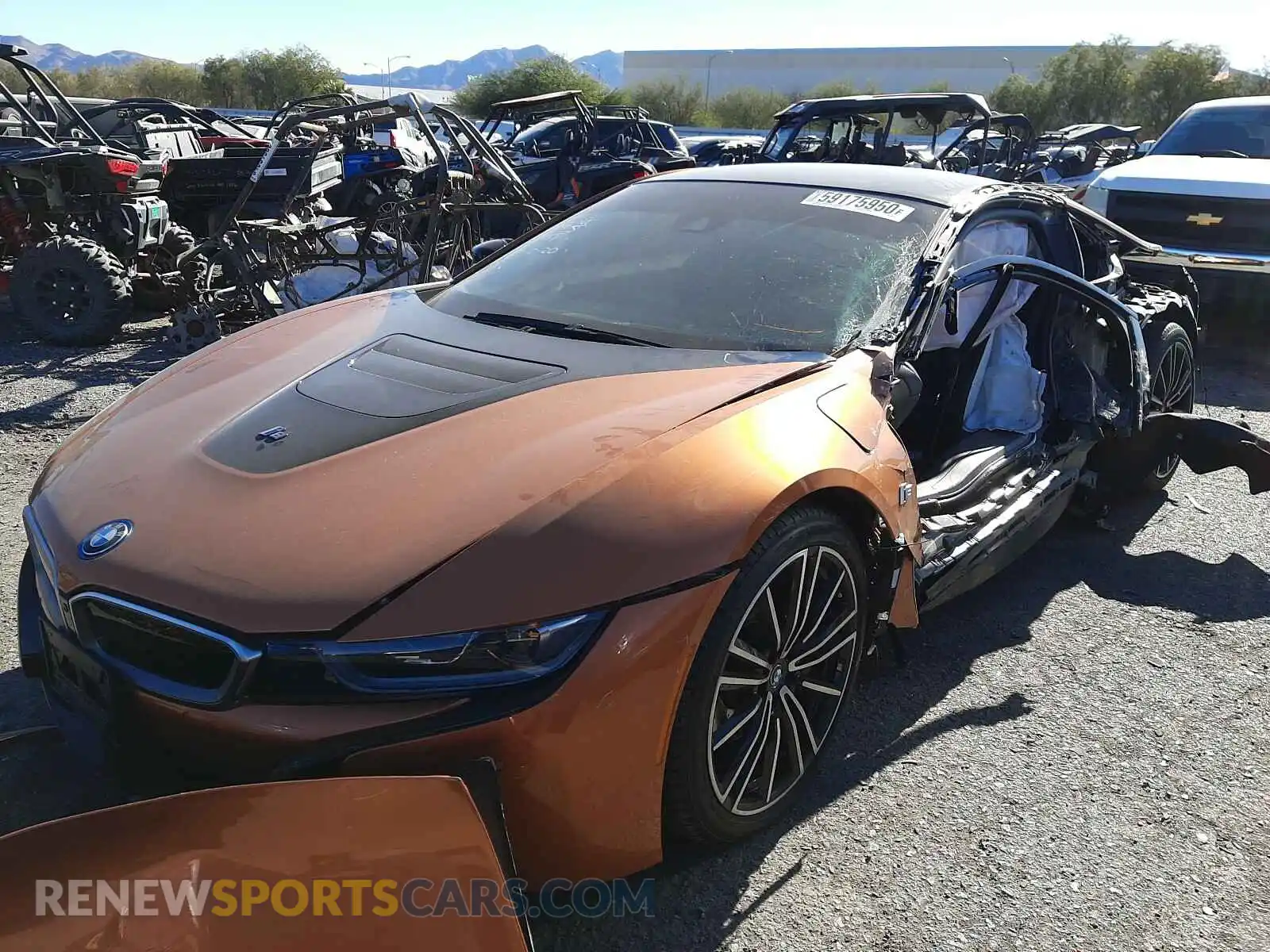 2 Photograph of a damaged car WBY2Z4C5XKVB81791 BMW I SERIES 2019