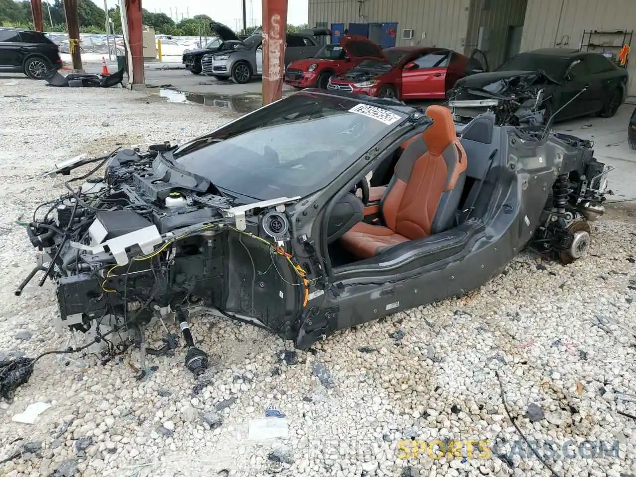 1 Photograph of a damaged car WBY2Z6C55KVG98105 BMW I SERIES 2019