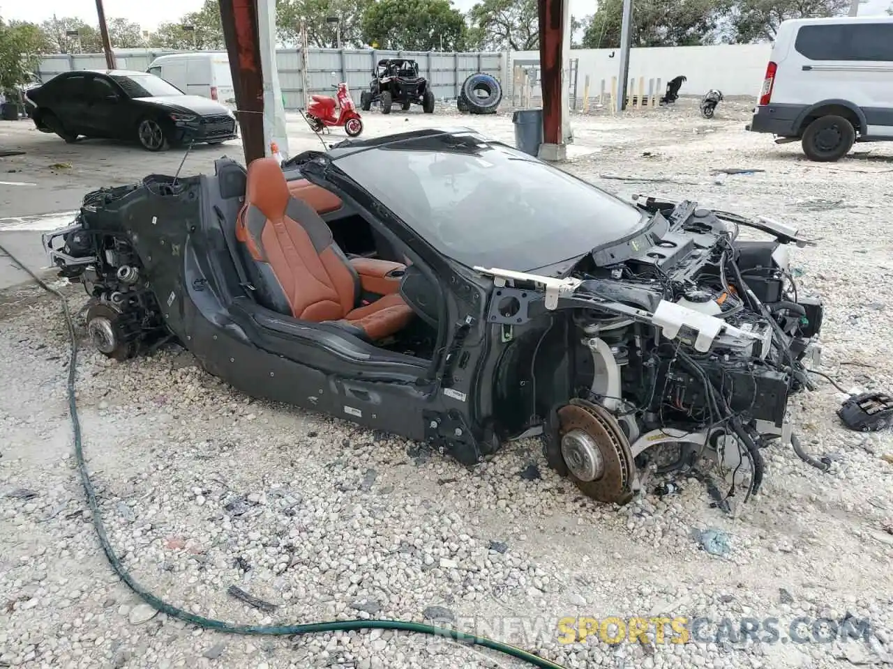 4 Photograph of a damaged car WBY2Z6C55KVG98105 BMW I SERIES 2019