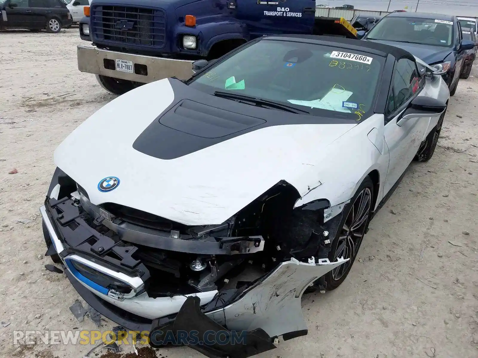 2 Photograph of a damaged car WBY2Z6C56KVB82917 BMW I SERIES 2019