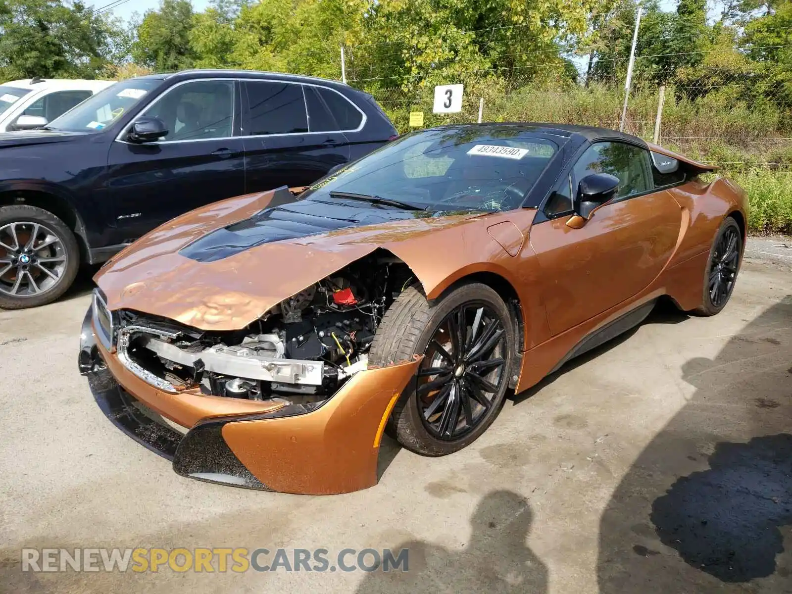 2 Photograph of a damaged car WBY2Z6C56KVB83047 BMW I SERIES 2019