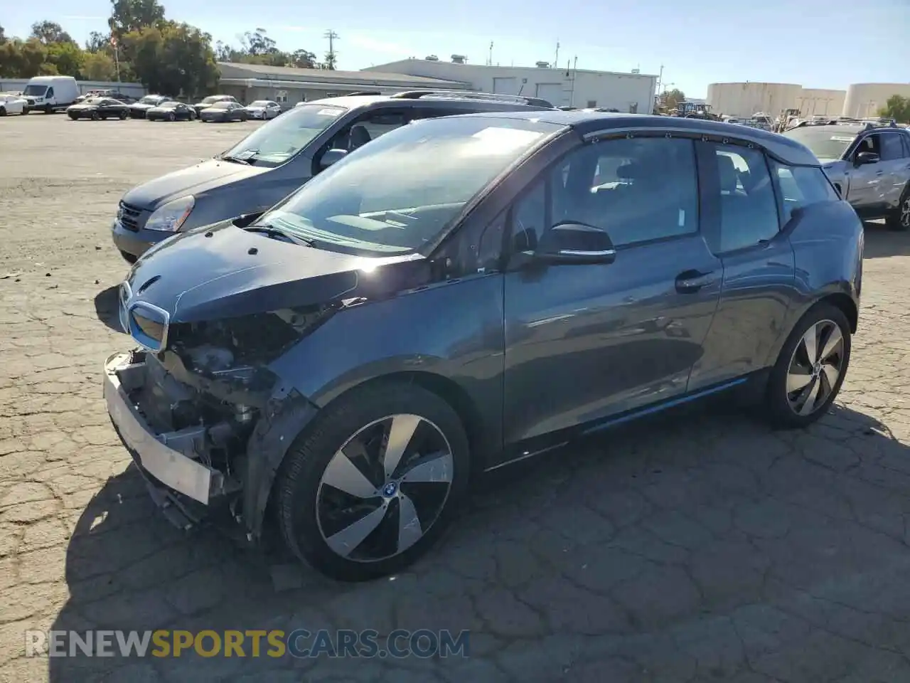 1 Photograph of a damaged car WBY8P2C01M7H98318 BMW I SERIES 2021