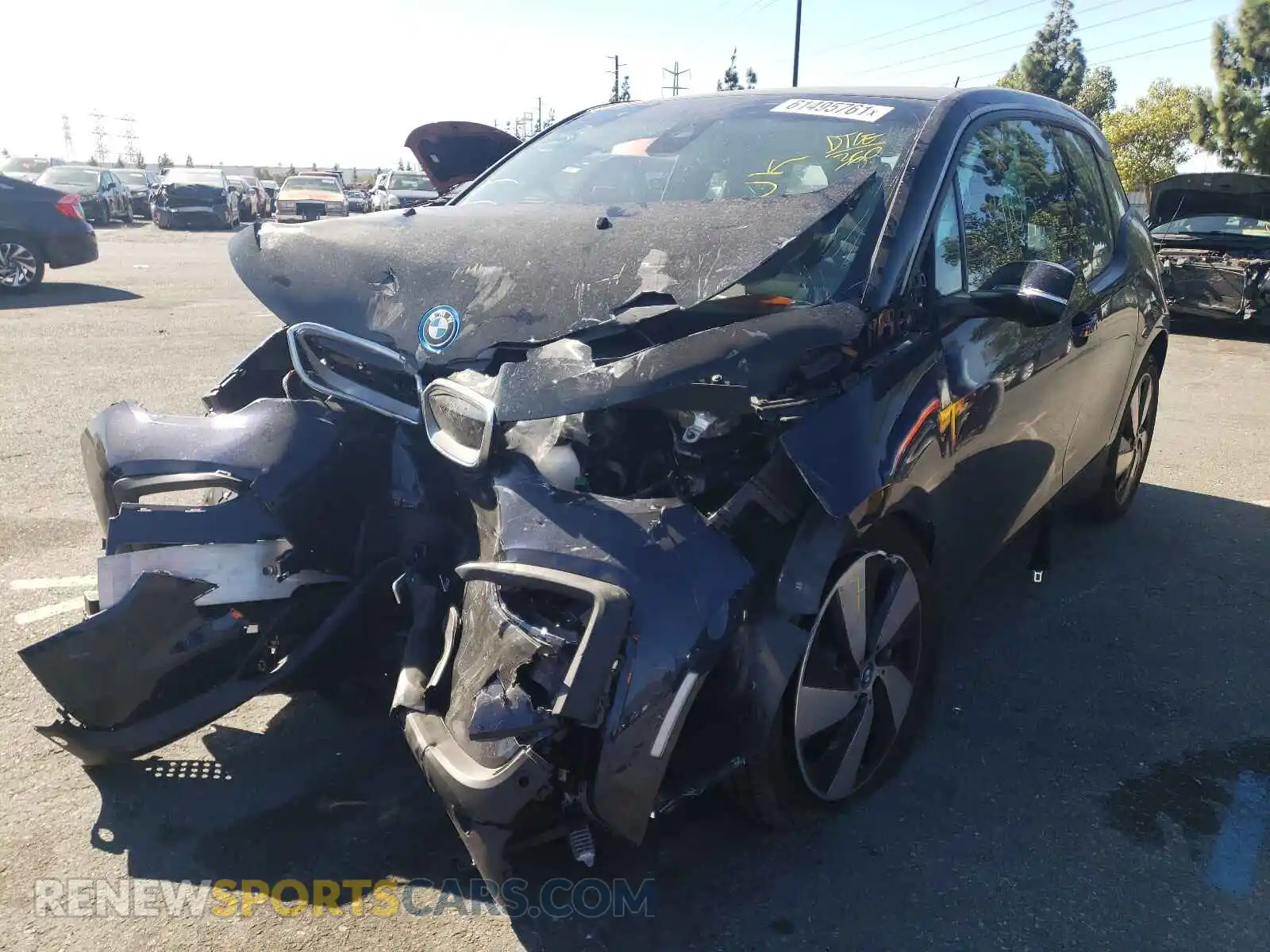 2 Photograph of a damaged car WBY8P2C01M7H98626 BMW I SERIES 2021