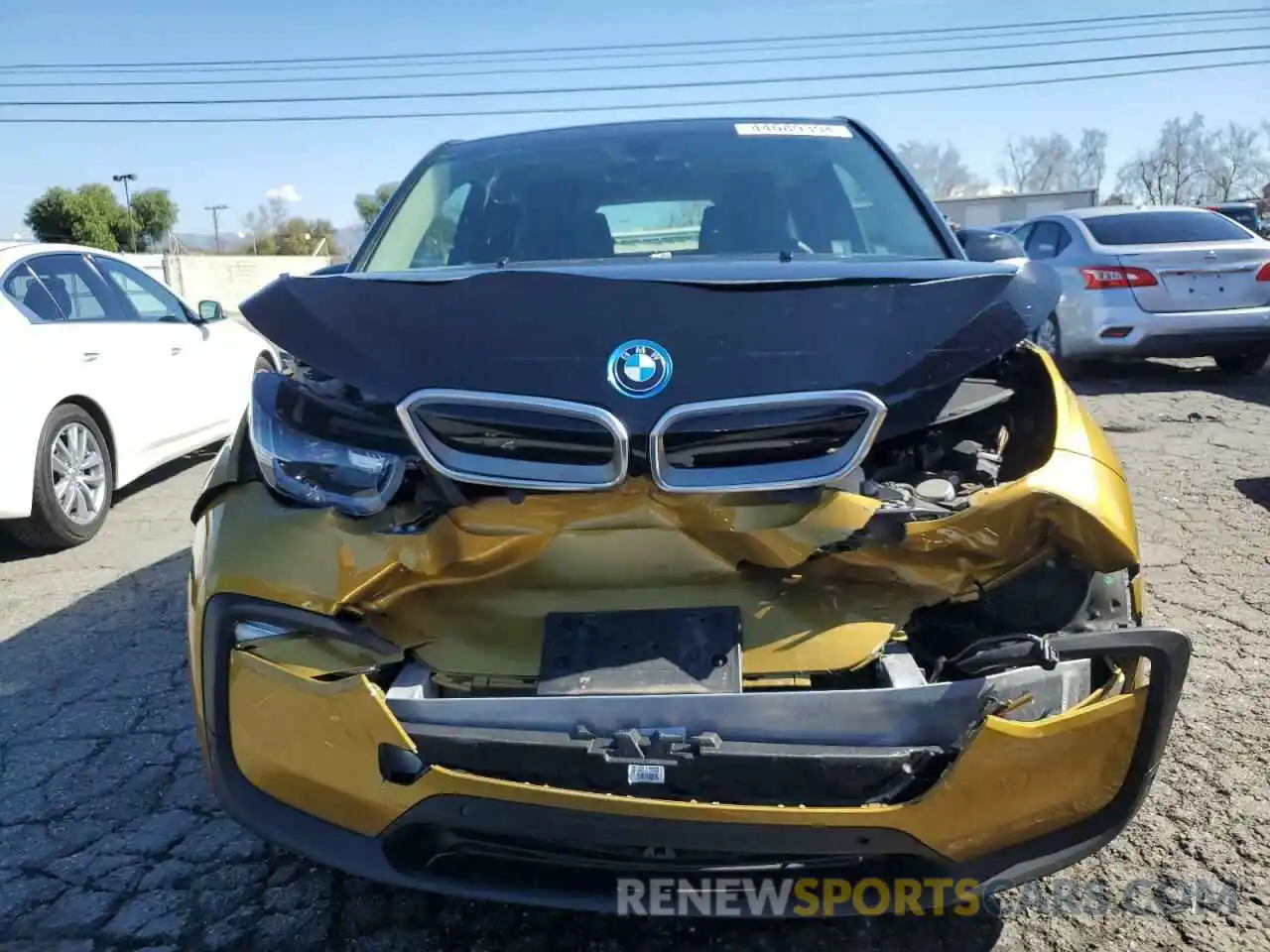 5 Фотография поврежденного автомобиля WBY8P2C09M7H64854 BMW I SERIES 2021