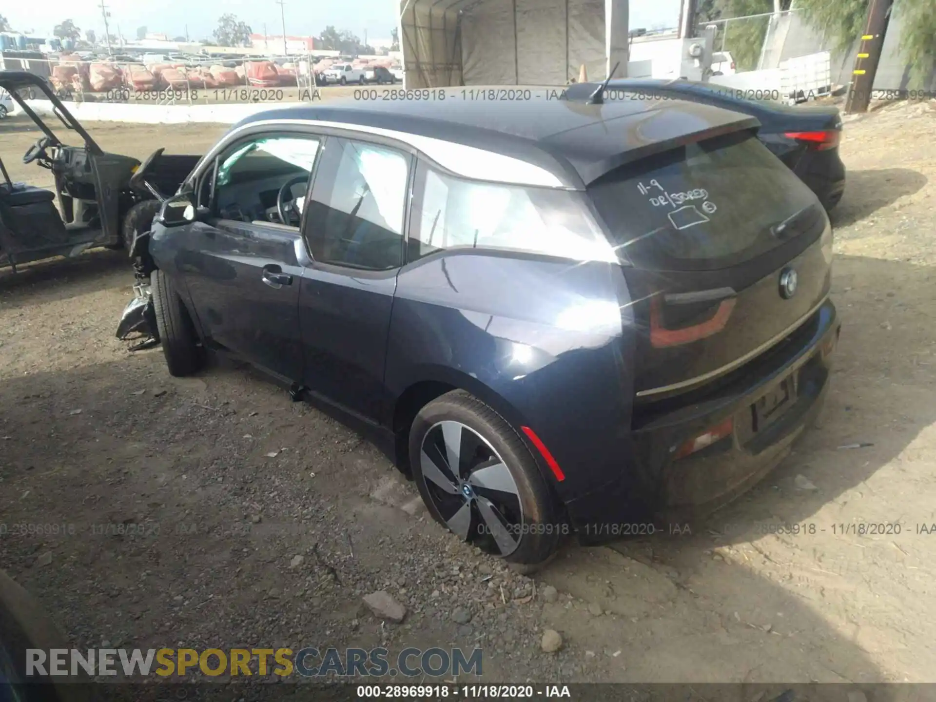 3 Photograph of a damaged car WBY8P2C51K7E55713 BMW I3 2019