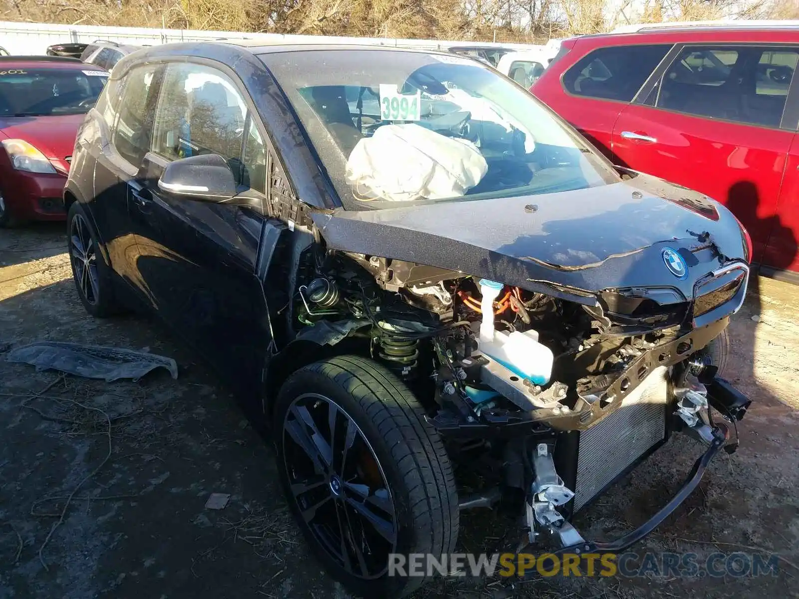 1 Photograph of a damaged car WBY8P8C59K7D26802 BMW I3 S REX 2019