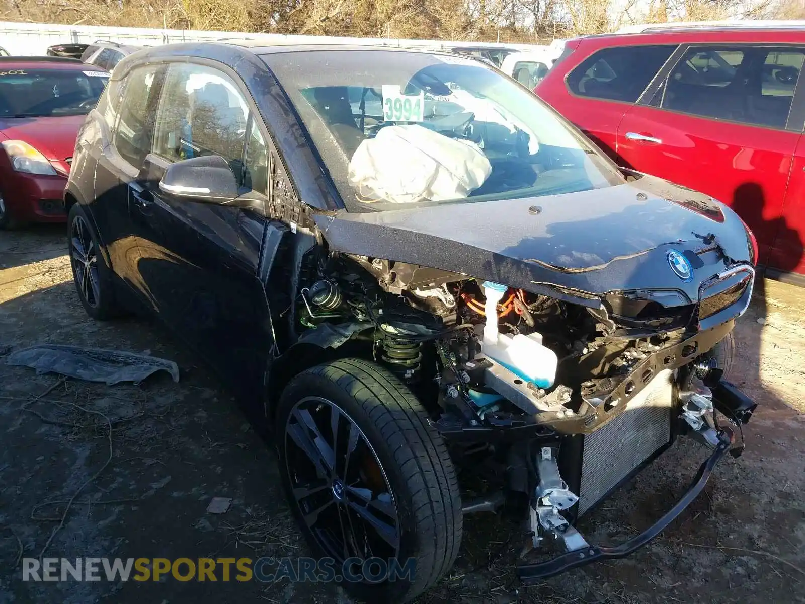 1 Photograph of a damaged car WBY8P8C59K7D26802 BMW I3 S REX 2019