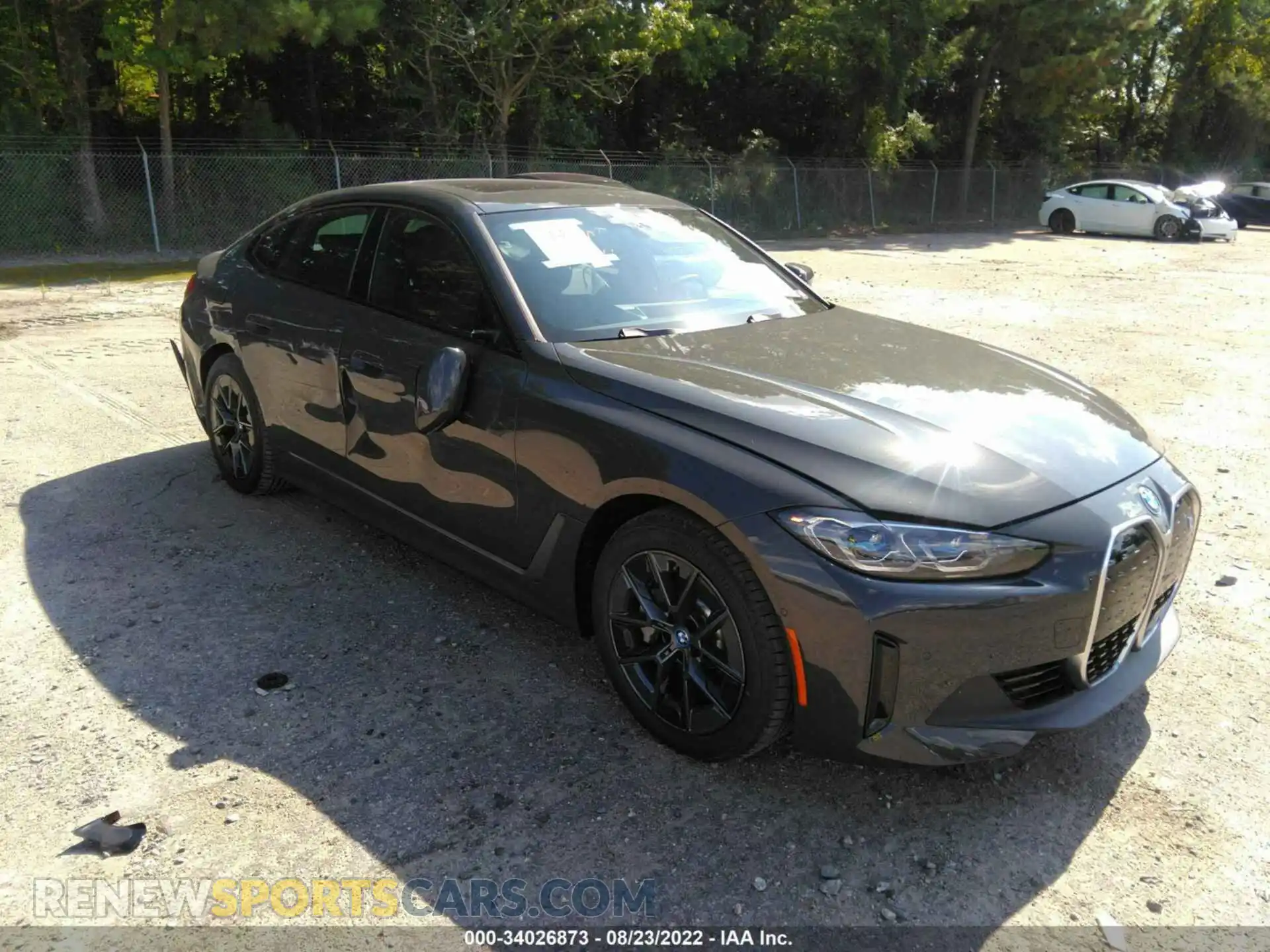 1 Photograph of a damaged car WBY73AW03NFN18531 BMW I4 2022