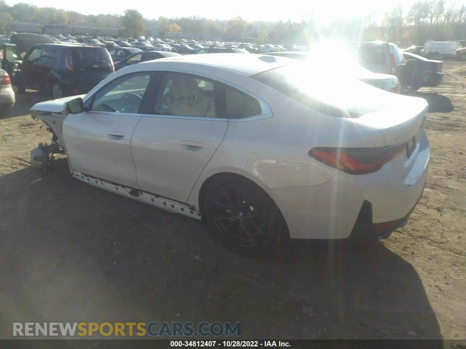 3 Photograph of a damaged car WBY73AW09NFN09378 BMW I4 2022