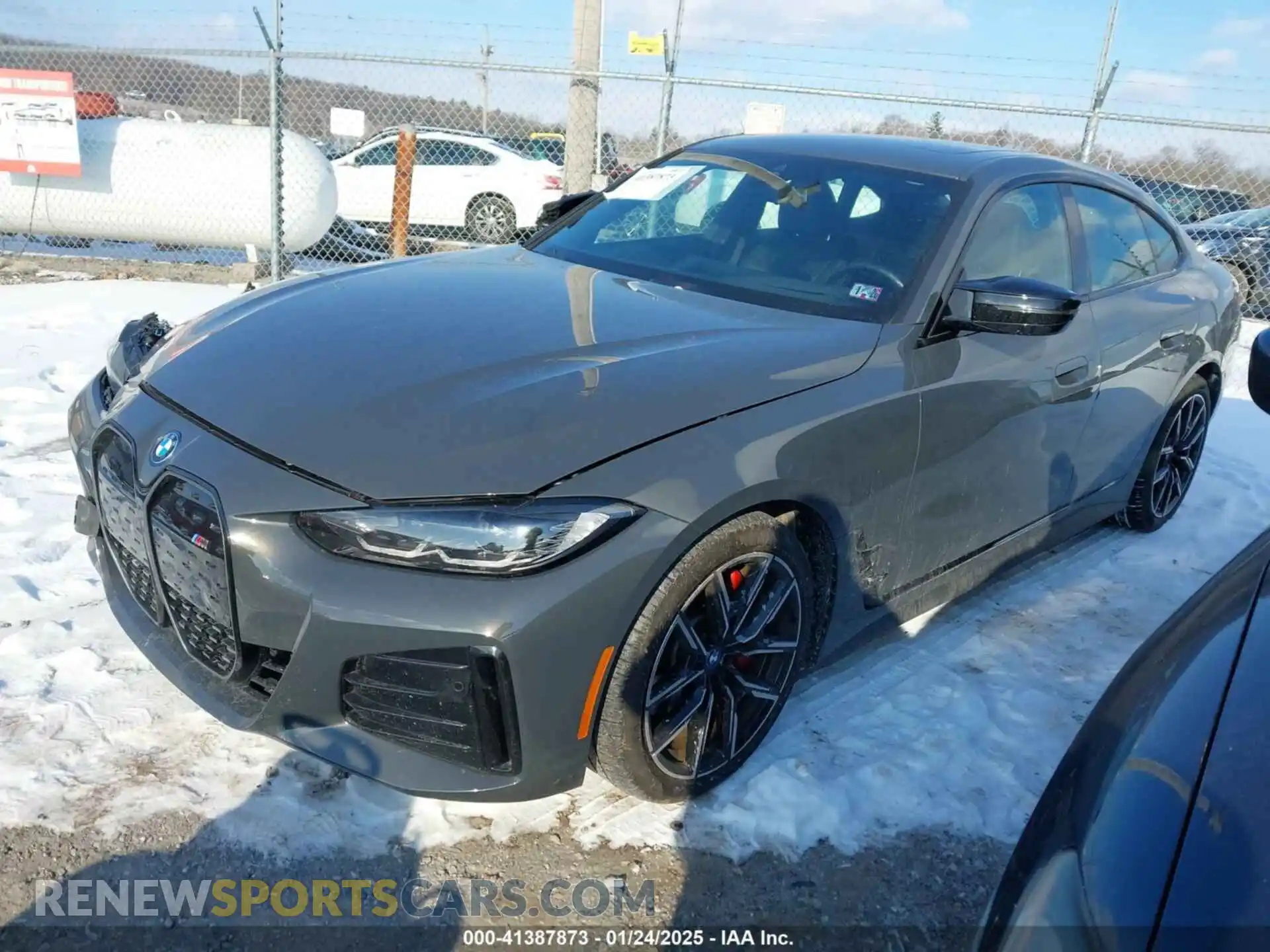 2 Photograph of a damaged car WBY33AW03PFN81310 BMW I4 2023