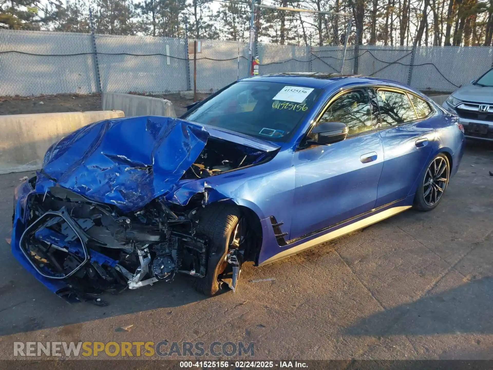 2 Photograph of a damaged car WBY33AW09PFP73962 BMW I4 2023