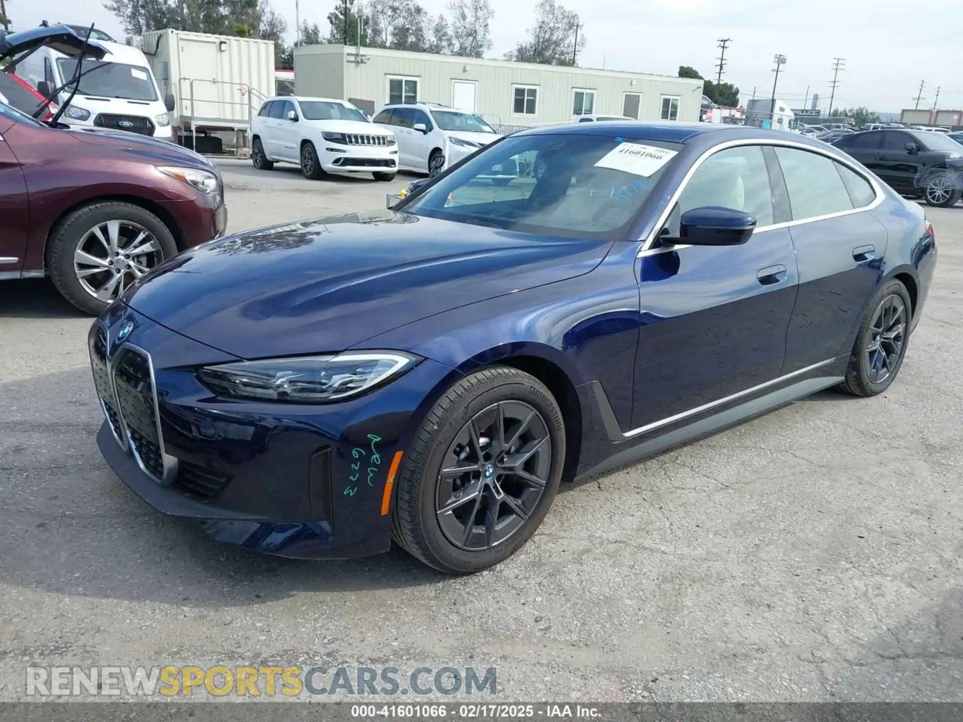 2 Photograph of a damaged car WBY43AW02PFR10275 BMW I4 2023