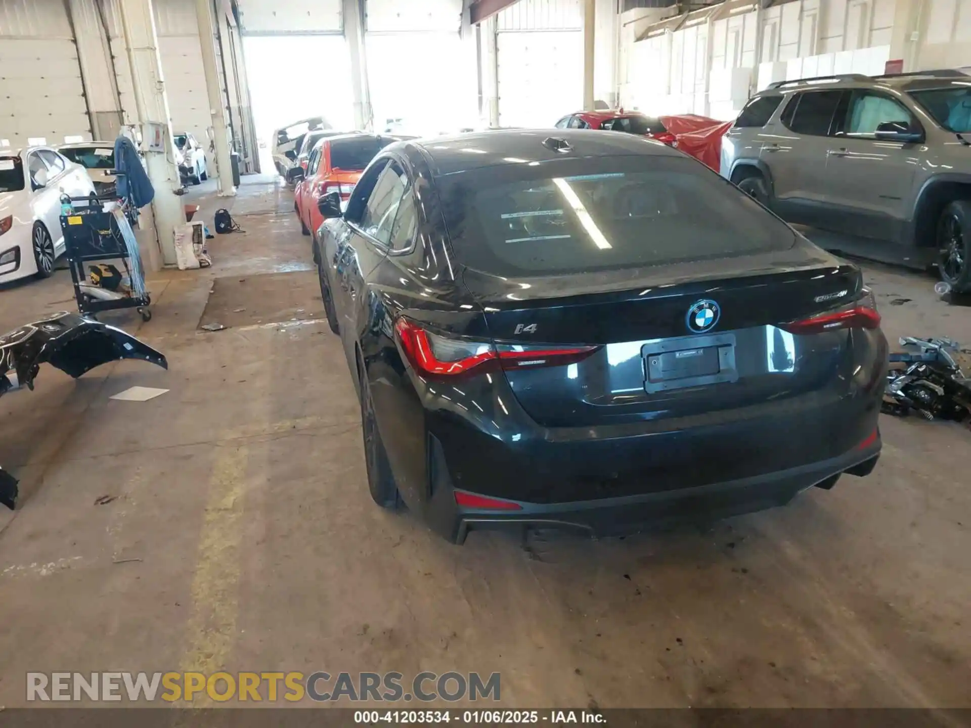 3 Photograph of a damaged car WBY73AW00PFR42980 BMW I4 2023