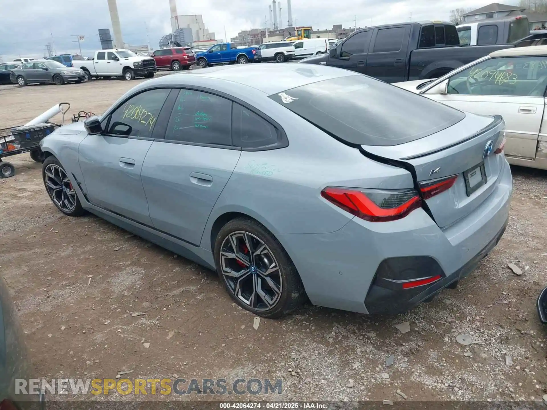 3 Photograph of a damaged car WBY73AW03PFR37496 BMW I4 2023