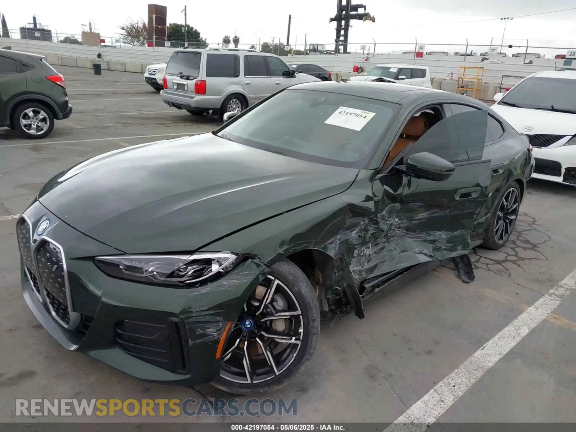 2 Photograph of a damaged car WBY73AW05PFP88444 BMW I4 2023