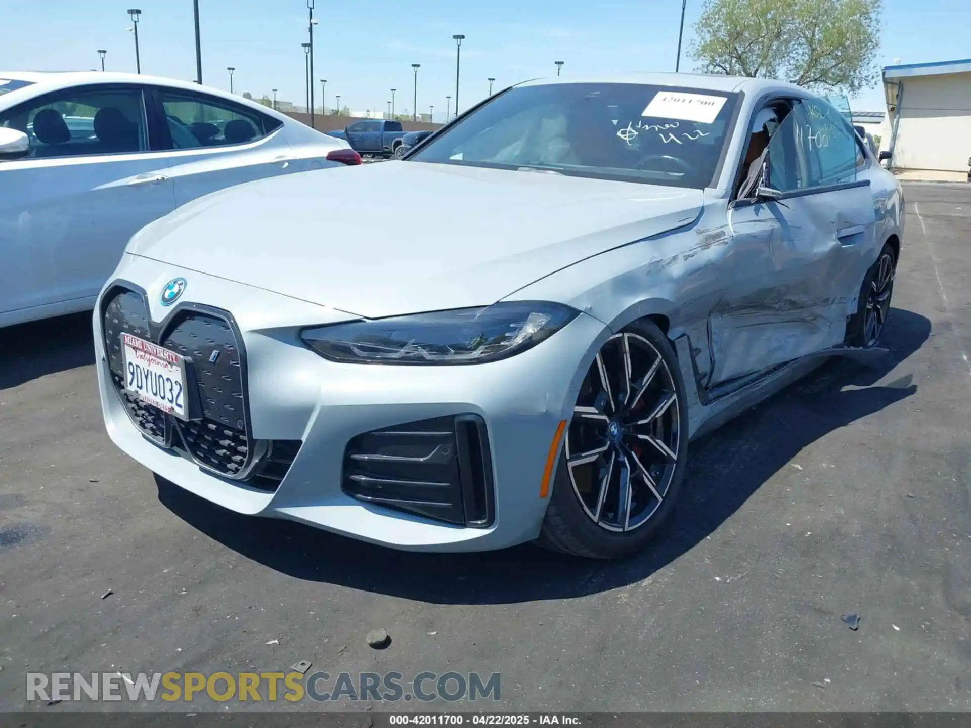2 Photograph of a damaged car WBY73AW09PFN59684 BMW I4 2023