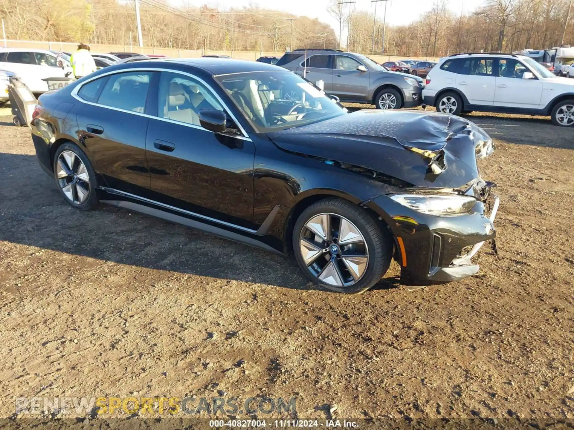 1 Photograph of a damaged car WBY43AW02RFS84648 BMW I4 2024