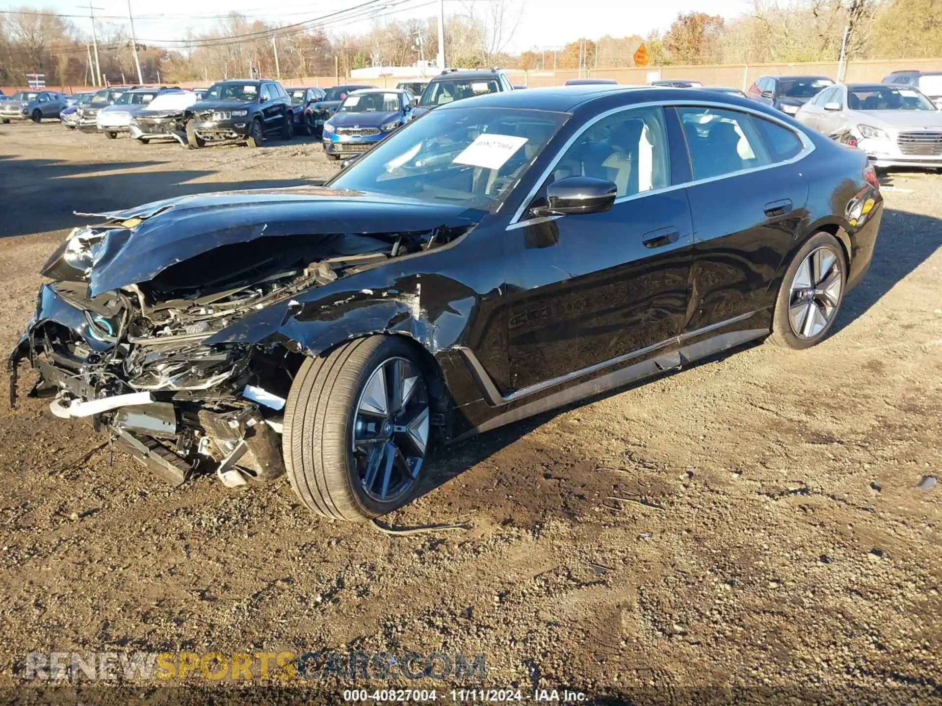 2 Photograph of a damaged car WBY43AW02RFS84648 BMW I4 2024