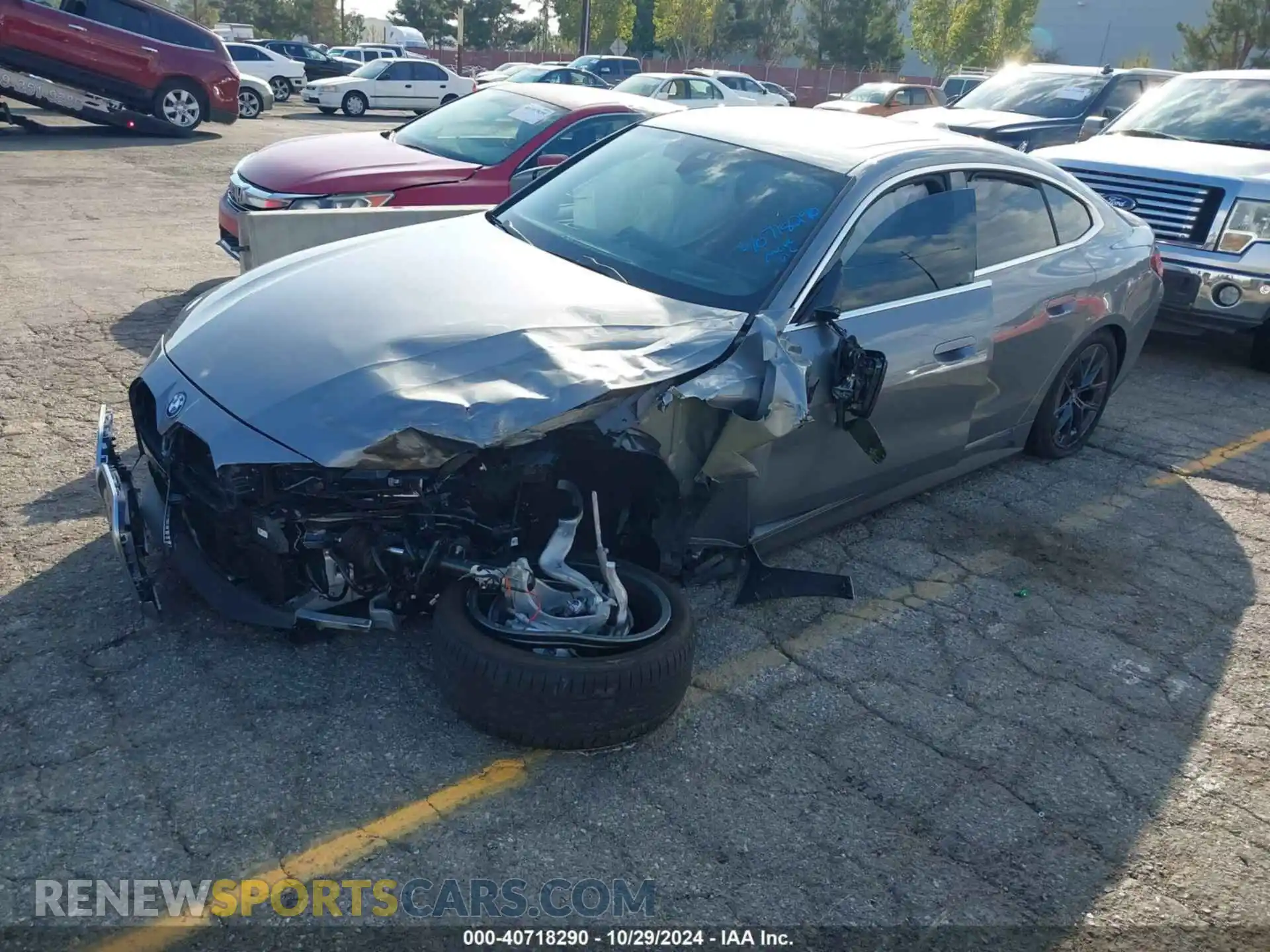 2 Фотография поврежденного автомобиля WBY43AW02RFS89171 BMW I4 2024