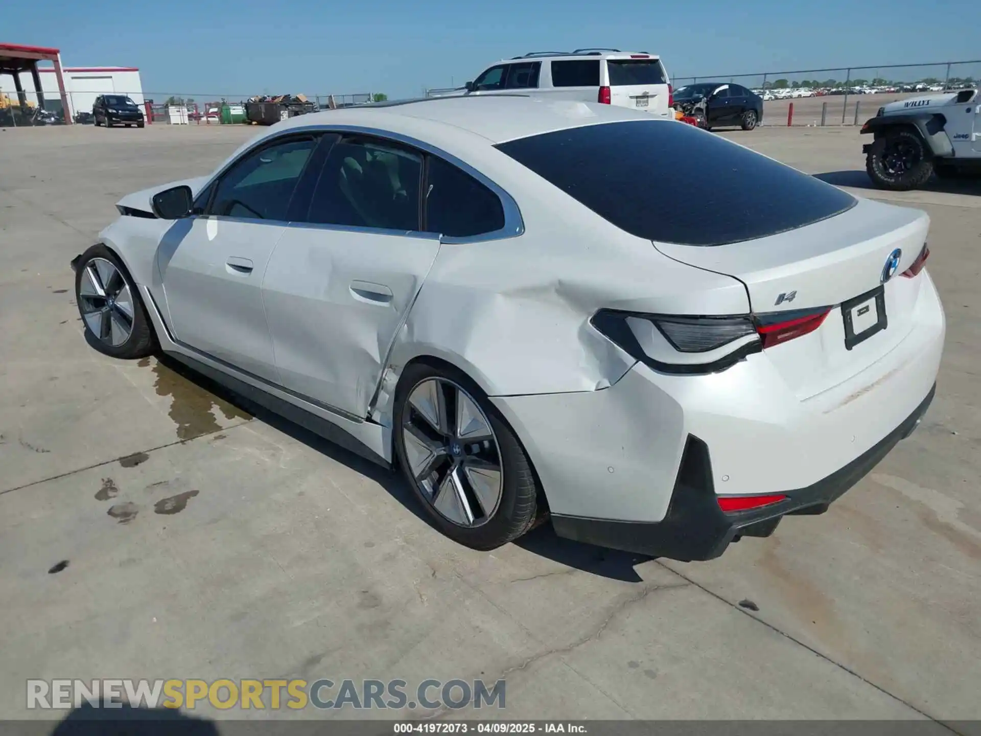 3 Photograph of a damaged car WBY43AW04RFT05953 BMW I4 2024