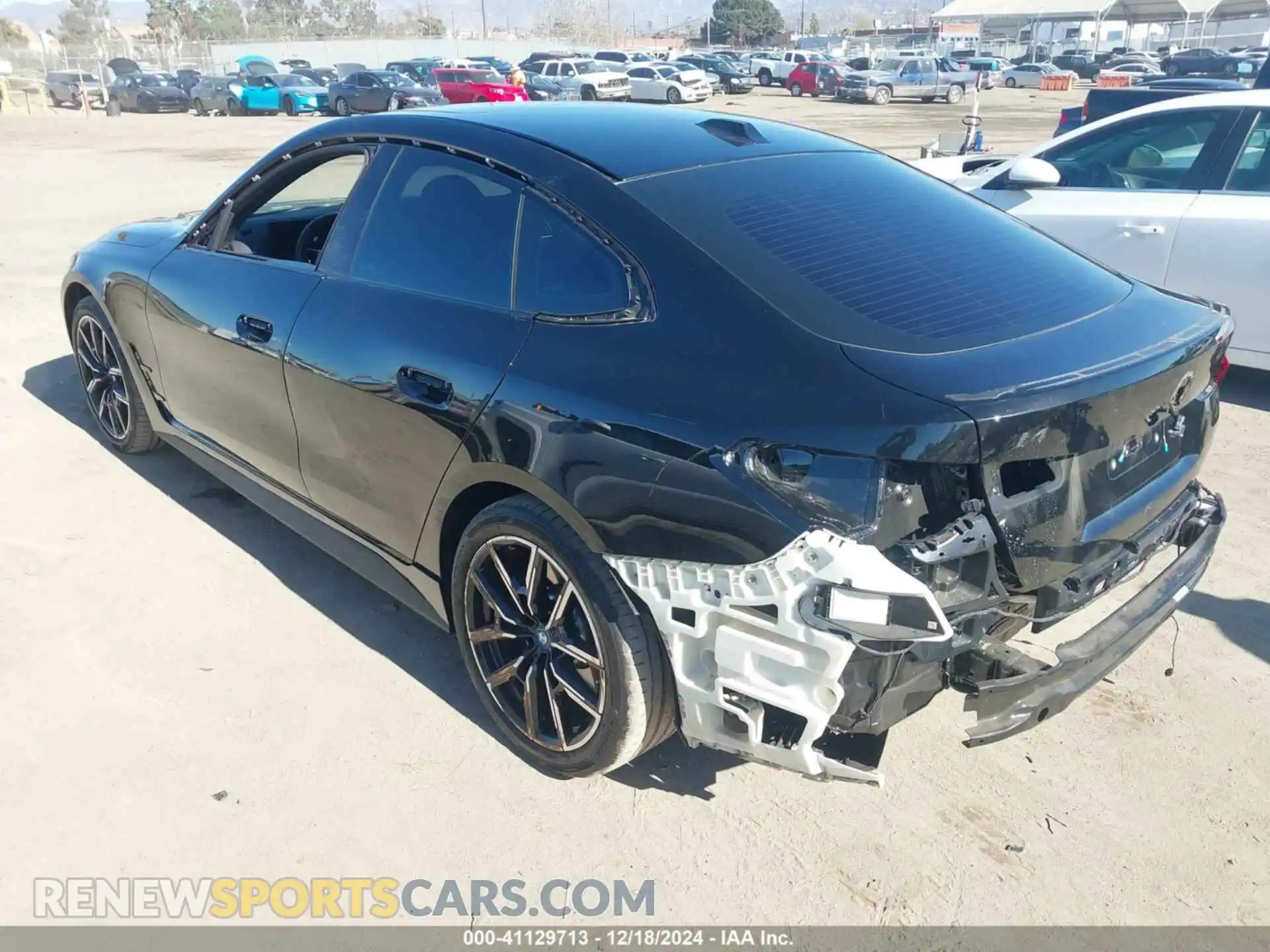 3 Photograph of a damaged car WBY43AW05RFT24687 BMW I4 2024